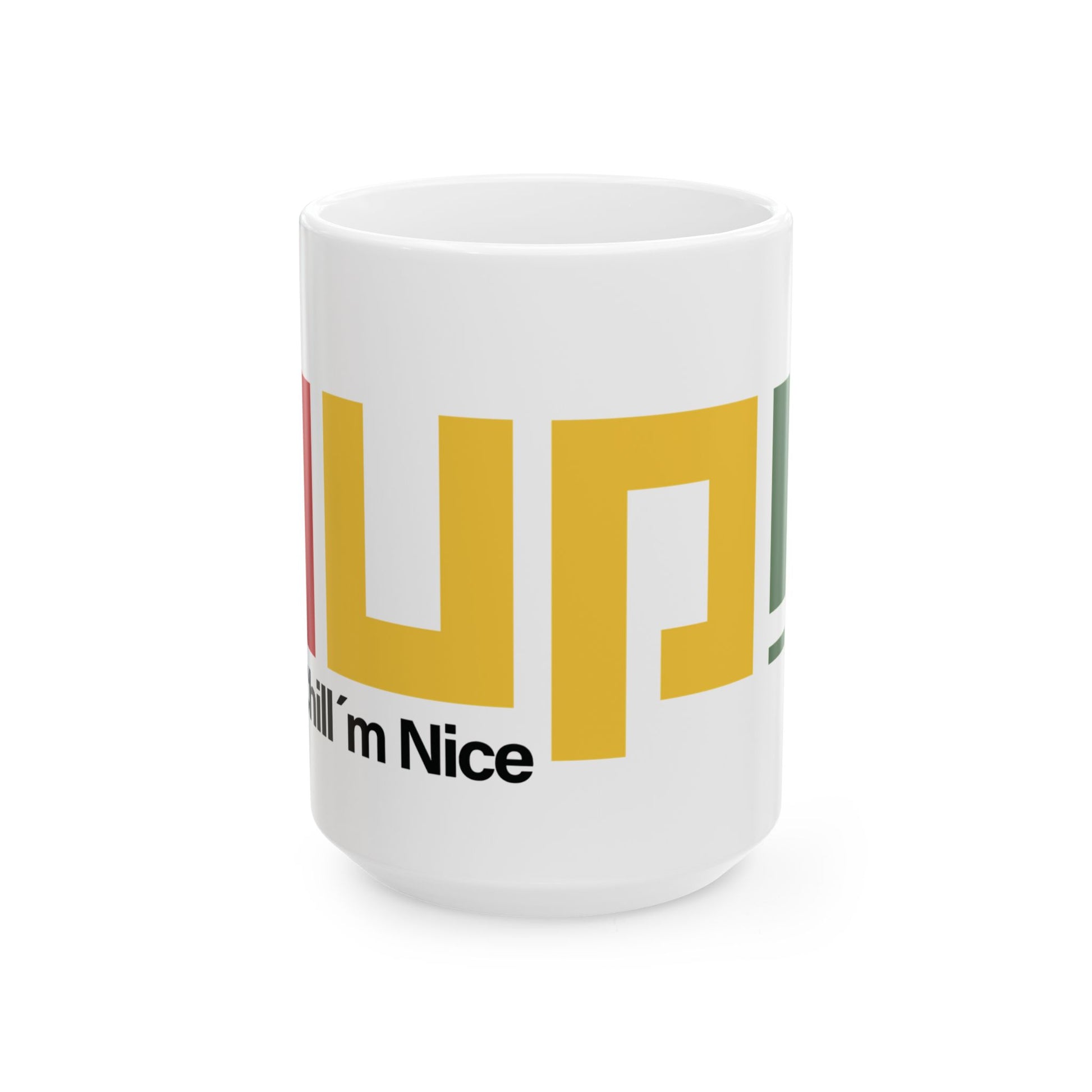 Chill’m Nice Ceramic Mug – Reggae Vibes Edition