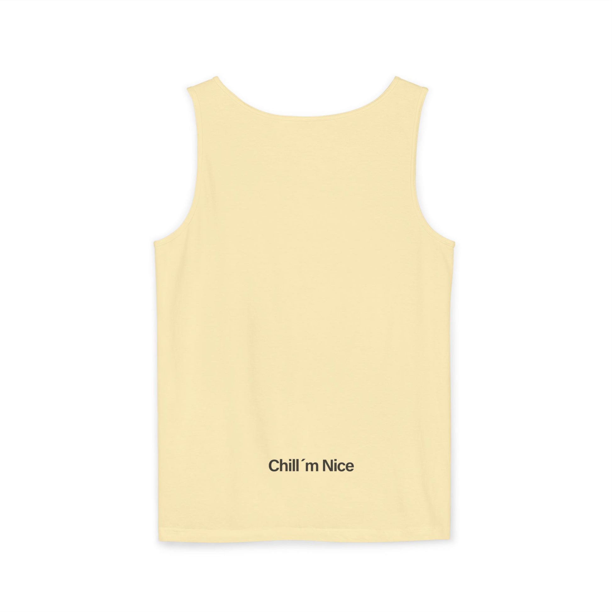 Chill’m Nice Unisex Garment-Dyed Tank Top – Laid-Back Edition