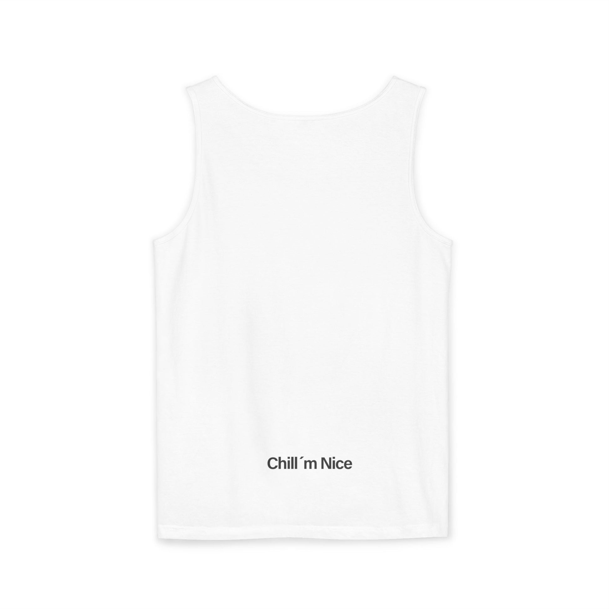 Chill’m Nice Unisex Garment-Dyed Tank Top – Laid-Back Edition