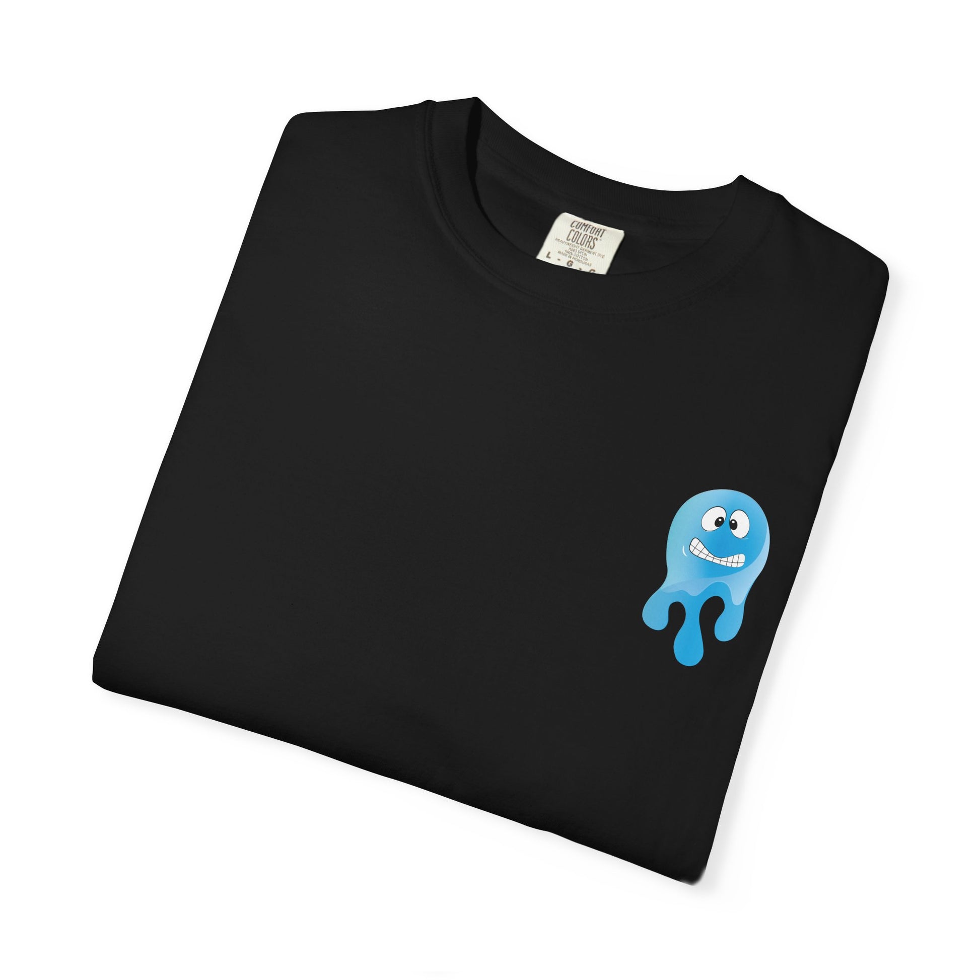 Feel the Glow – Chill’m Nice Yellow & Blue Tee