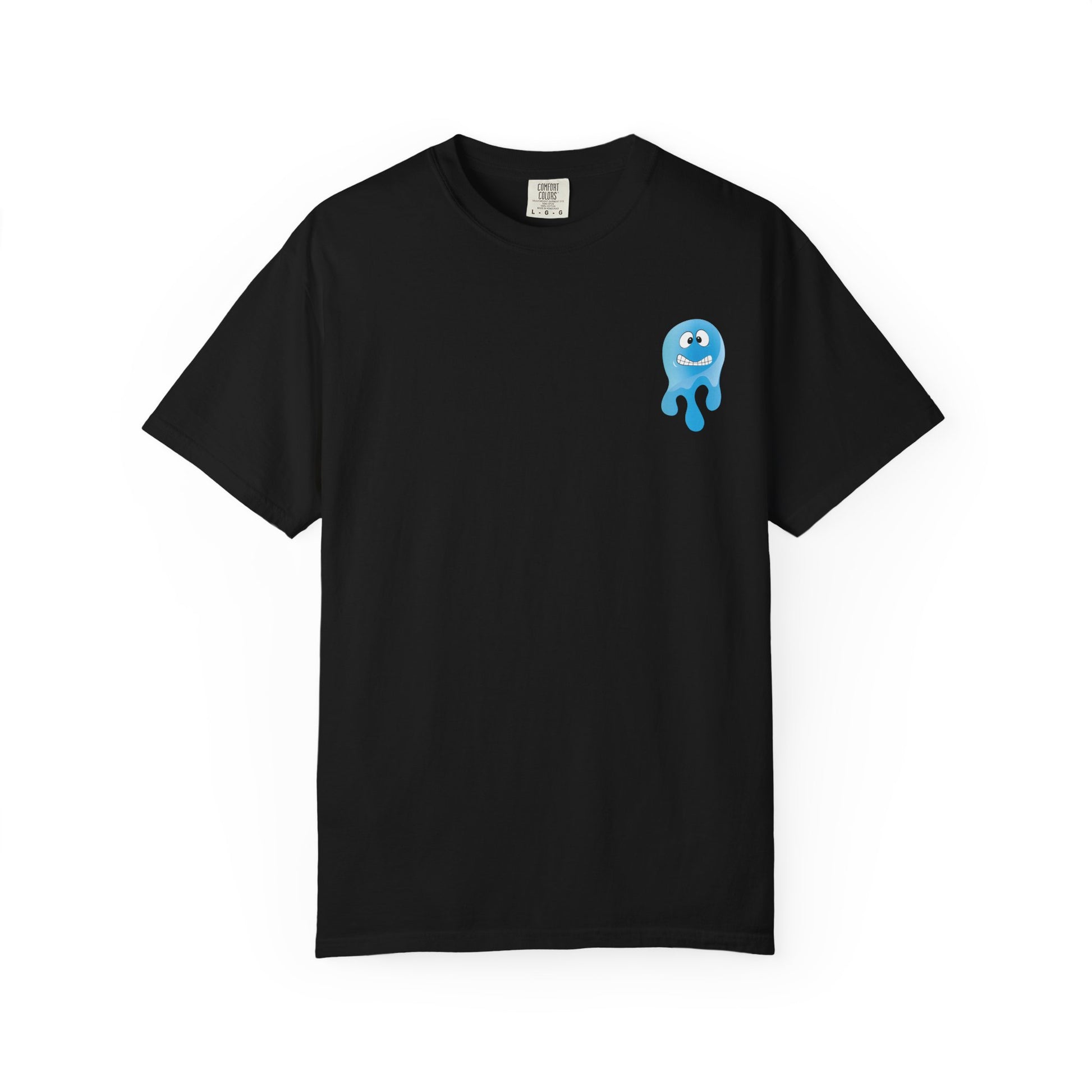 Feel the Glow – Chill’m Nice Yellow & Blue Tee